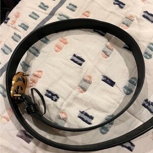 Pearl Diuble GG Gucci belt authentic